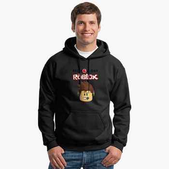 Roblox Red Nose Day Unisex Hoodie Hoodiego Com - black and red hoodie roblox
