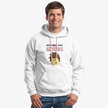 Roblox Red Nose Day Unisex Hoodie Hoodiego Com - 