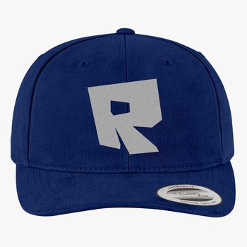 Roblox Logo Brushed Cotton Twill Hat Embroidered Hoodiego Com - first hat on roblox