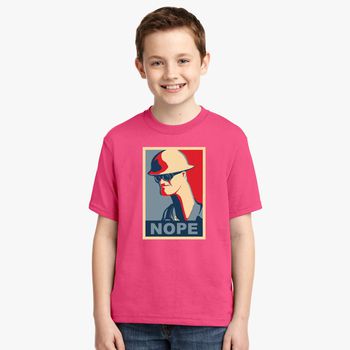 Team Fortress 2 Engineer Says Nope Youth T Shirt Hoodiego Com - tf2 heavy t shirt roblox