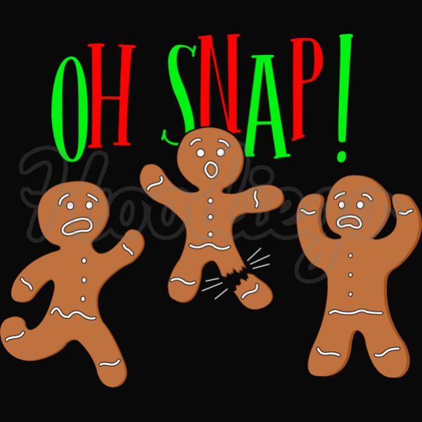 Oh Snap Funny Christmas Ginger Bread Man Cookie Youth T Shirt Hoodiego Com - bread shirt roblox