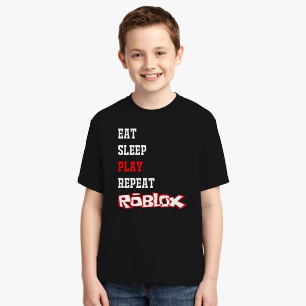 Eat Sleep Roblox Youth T Shirt Hoodiego Com