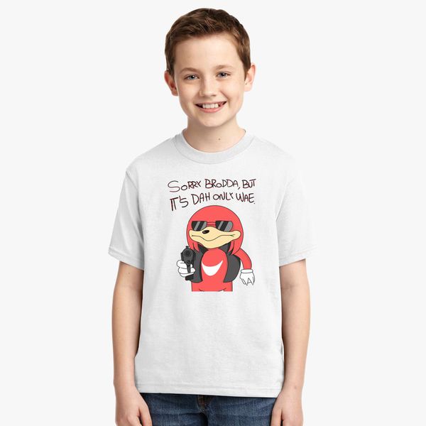 Ugandan Knuckles Youth T Shirt Hoodiego Com - knuckles uganda t shirt roblox