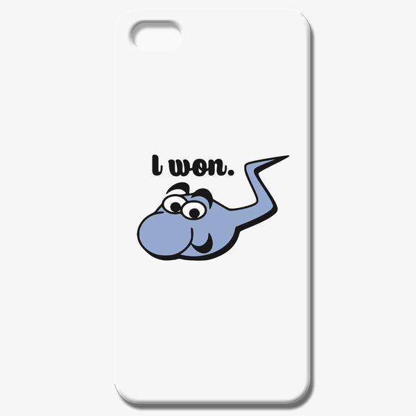 I Won Funny Sperm iPhone 5C Case 