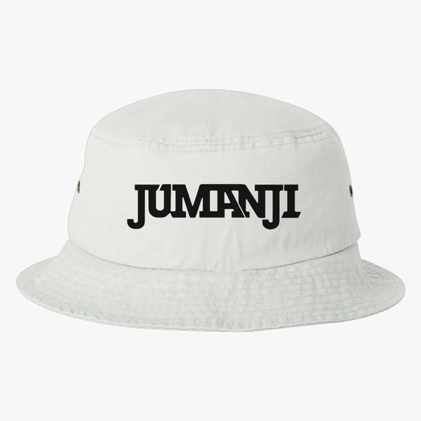 Jumanji Bucket Hat Embroidered Hoodiego Com - roblox camping hat