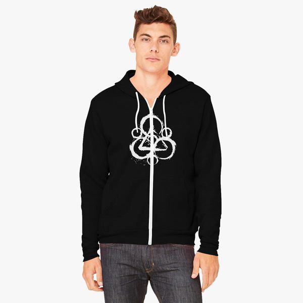 coheed and cambria zip hoodie