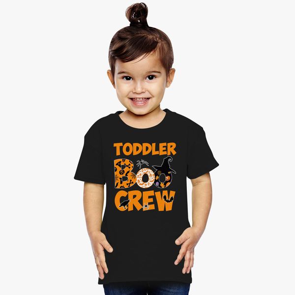 Vijfde Broers en zussen Afkorting Halloween Shirt Cute Toddler Boo Crew Teacher Kids Toddler T-shirt |  Hoodiego.com