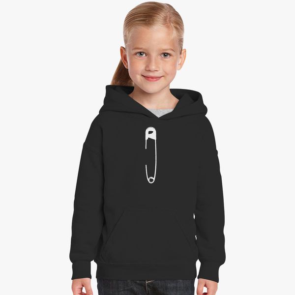 safety pin hoodie