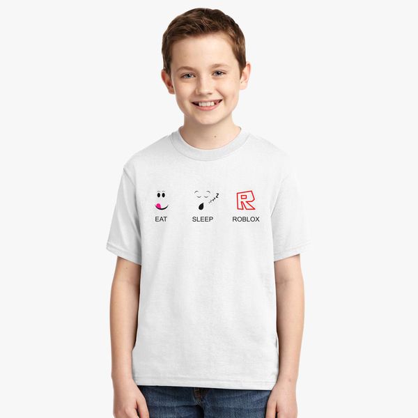 Eat Sleep And Roblox Youth T Shirt Hoodiego Com - roblox muscles t shirt