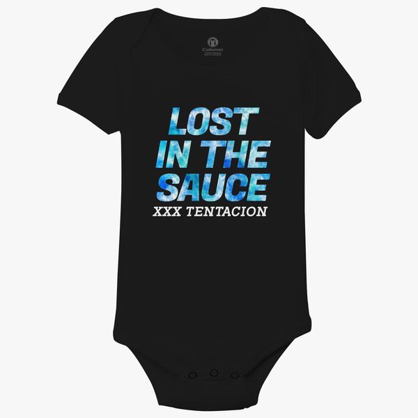Xxx Tentacion Lost In The Sauce Baby Onesies Hoodiego Com - roblox id xx tentacion sauce