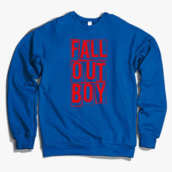 fall out boy logo Crewneck Sweatshirt | Hoodiego.com