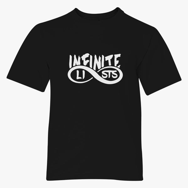 Infinite Lists Logo Youth T Shirt Hoodiego Com - infinite lists roblox