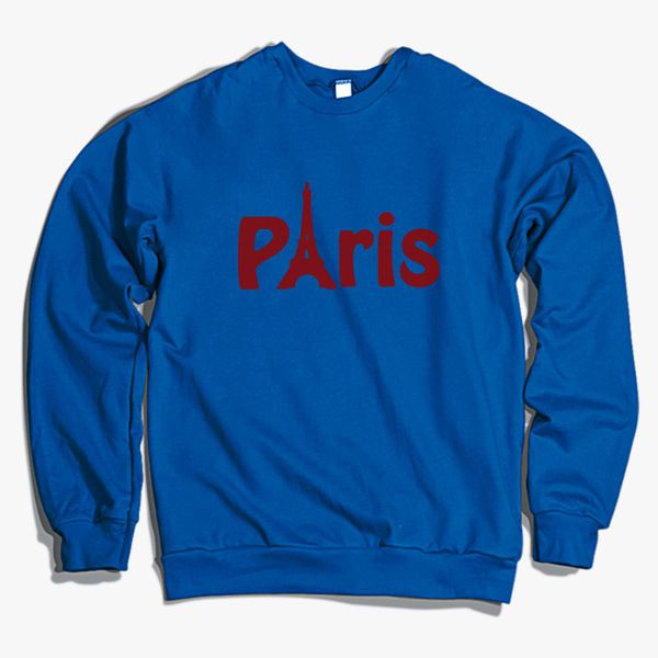 paris Crewneck Sweatshirt | Hoodiego.com