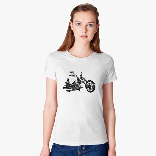 Motorcycle Women's T-shirt | Hoodiego.com