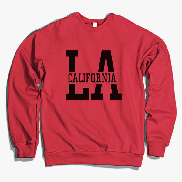 Los Angeles California Crewneck Sweatshirt | Hoodiego.com