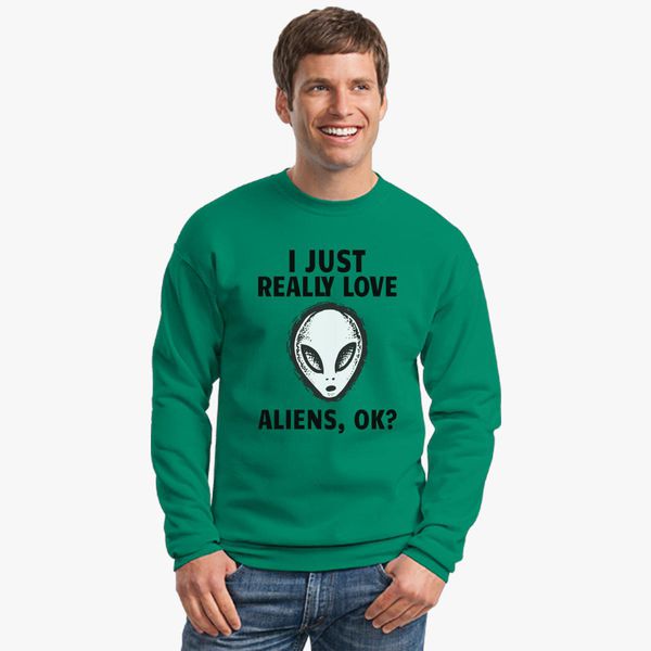 ALIENS: I just really love Aliens Crewneck Sweatshirt | Hoodiego.com