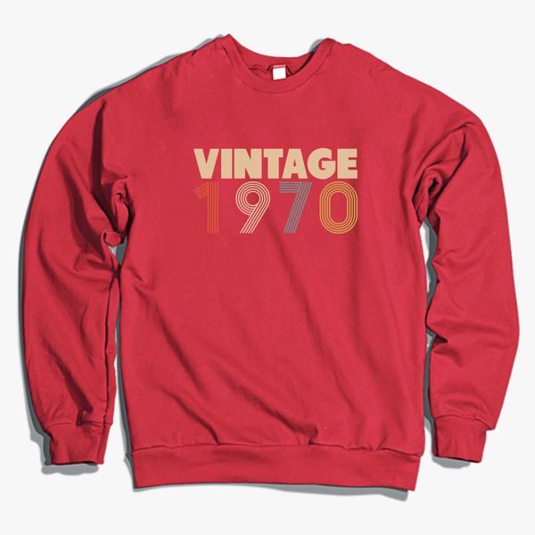 Vintage 1970 Crewneck Sweatshirt | Hoodiego.com
