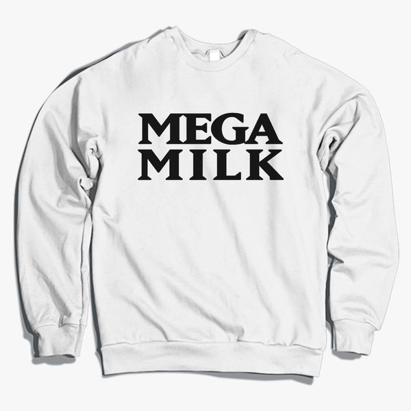 Mega Milk Crewneck Sweatshirt Hoodiegocom - mega milk roblox